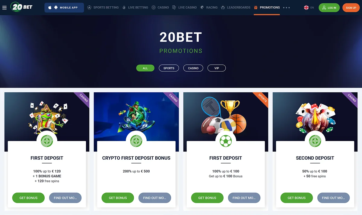 20Bet APK