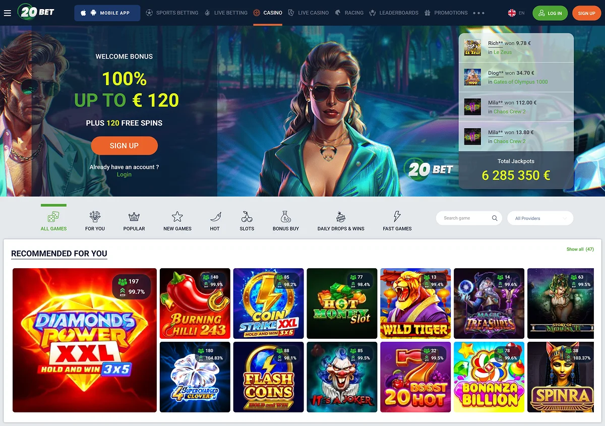 20Bet casino